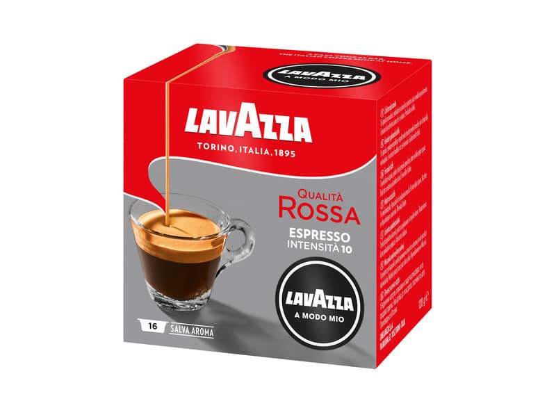 Caffè in cialde Lavazza A Modo Mio Qualità Rossa Conf. 16 cialde - 8843