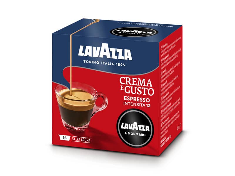 Caffè in cialde Lavazza A Modo Mio Crema&Gusto Conf. 16 cialde - 8869