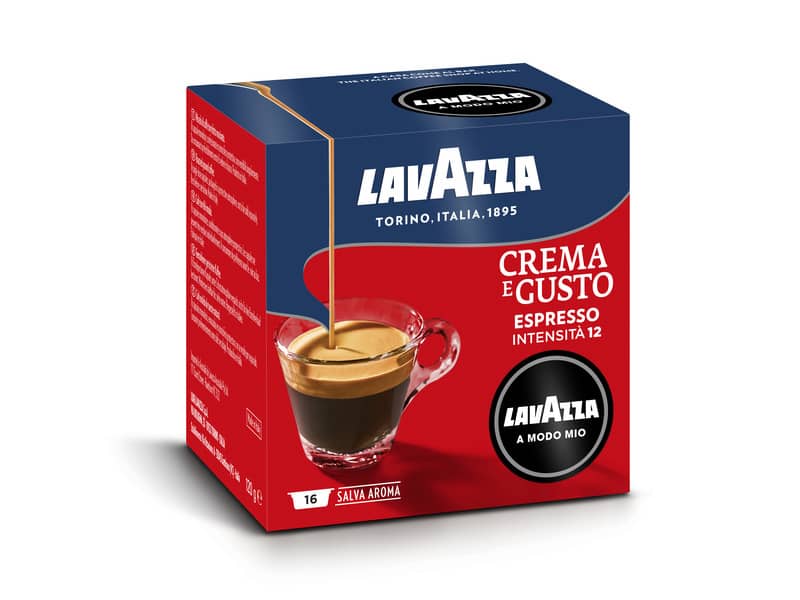 Caffè in cialde Lavazza A Modo Mio Crema&Gusto Conf. 16 cialde - 8869