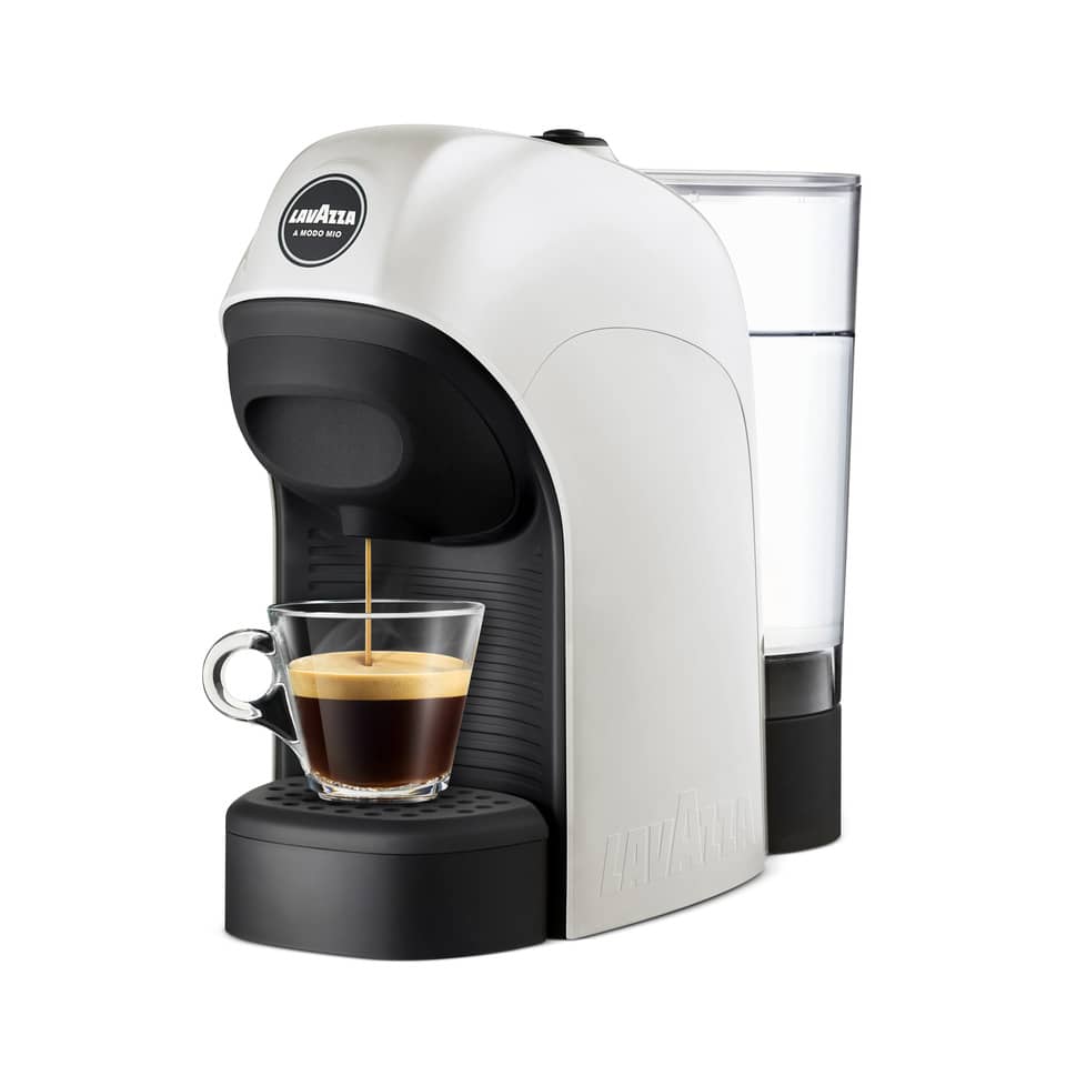 Macchina caffè espresso A Modo Mio Tiny bianco 18000197