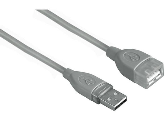 Cavo prolunga HAMA USB A 2.0/USB A 2.0 F grigio 1,8 m 7200619