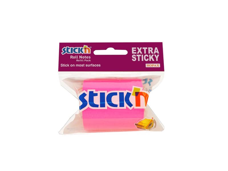 Ricarica nastro adesivo scrivibile Stick'n fucsia 50 mm x 10 m 21699