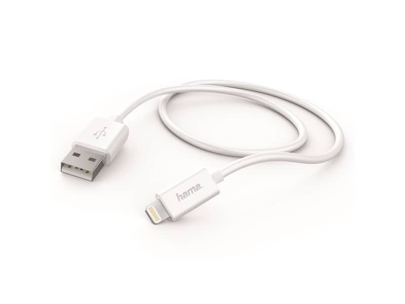 Cavo connessione HAMA USB/Lightning Apple bianco 7173863