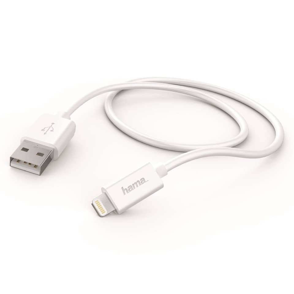 Cavo connessione HAMA USB/Lightning Apple bianco 7173863