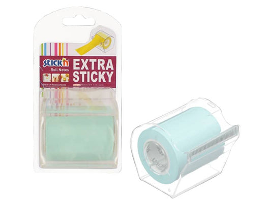 Dispenser nastro adesivo scrivibile Stick'n celeste 50 mm x 10 m 1 rotolo incluso - 21691