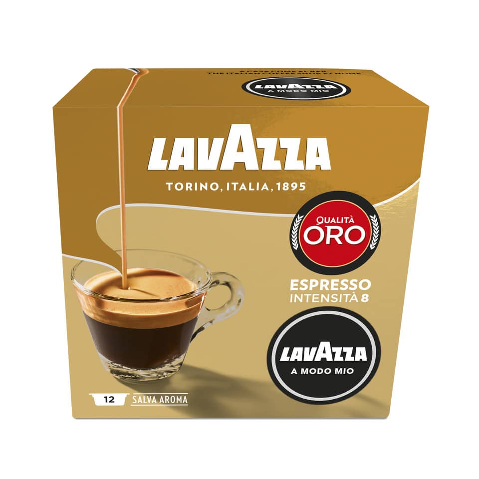 Caffè in cialde Lavazza A Modo Mio Qualità Oro Conf. 12 cialde - 8867