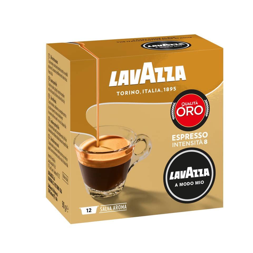 Caffè in cialde Lavazza A Modo Mio Qualità Oro Conf. 12 cialde - 8867