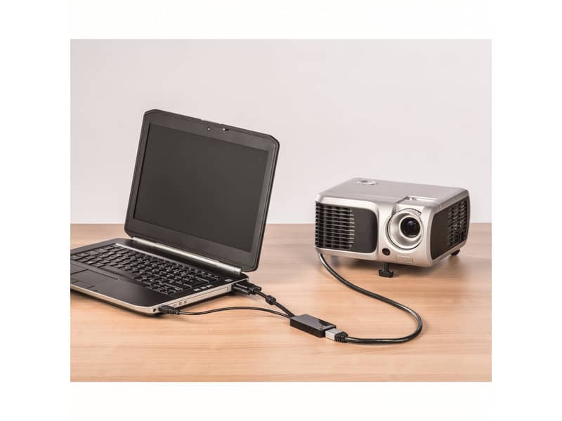 Cavetto adattatore HAMA ingresso VGA+USB/uscita HDMI 7654547
