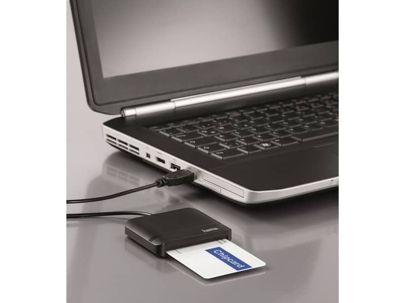 Lettore USB 2.0 per tessera sanitaria HAMA nero 7654834