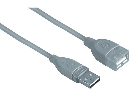 Cavo prolunga HAMA USB A 2.0/USB A 2.0 F grigio 3 m 7200620