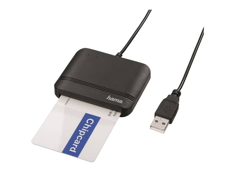 Lettore USB 2.0 per tessera sanitaria HAMA nero 7654834
