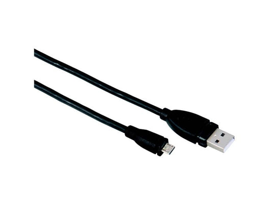 Cavo connessione HAMA USB A 2.0/Micro USB B 2.0 1,8 m nero 7200608