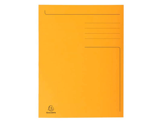 Cartelline a 3 lembi Forever® 24,5x35 cm arancio conf. 50 pezzi - 449009E