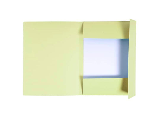 Cartelline a 3 lembi Forever® 24,5x35 cm giallo conf. 50 pezzi - 449005E