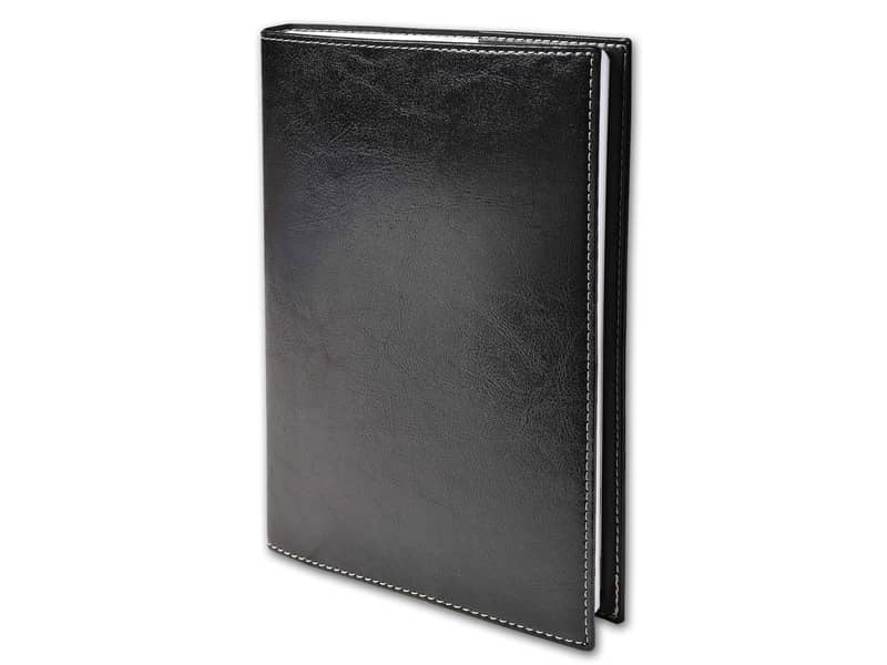 Agenda settimanale 2021 Quo Vadis Trinote Madera 18x24 cm nero 048231Q