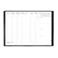 Agenda settimanale 2022 Quo Vadis Ministro 16x24 cm - Impala nero 01511322MQ