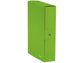 Scatola portaprogetti Leitz WOW in cartone - dorso 10 cm - formato 25x35 cm lime metallizzato 39680054