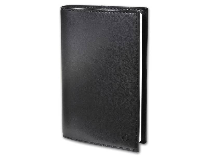 Agenda settimanale 2021 Quo Vadis Presidente 21x27 cm - rivest. sintetico liscio Soho nero ebano 016350Q