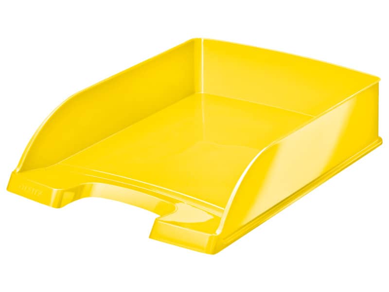 Vaschette portacorrispondenza Leitz WOW in polistirolo A4 giallo metallizzato 52263016