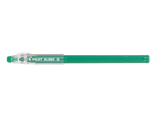 Penna a sfera cancellabile Pilot Kleer 0.7 mm verde - 6563