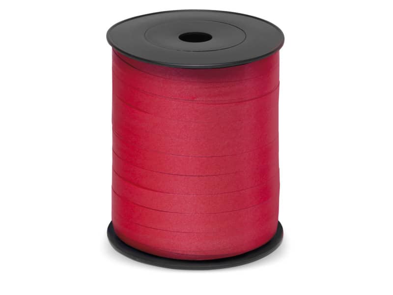 Nastro da regalo in rocchetto Brizzolari 10 mm x 250 mt rosso metallizzato 3870.ROSSO