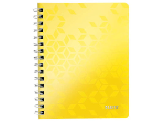 Blocco a quadretti 80 fogli Leitz WOW in PPL A4 giallo metallizzato 46380116