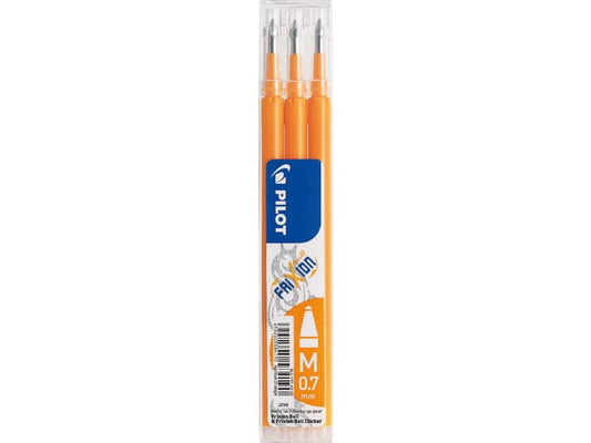 Refill penne a sfera Pilot Frixion Ball e Clicker 0,7 mm pesca Set 3 pezzi - 6848