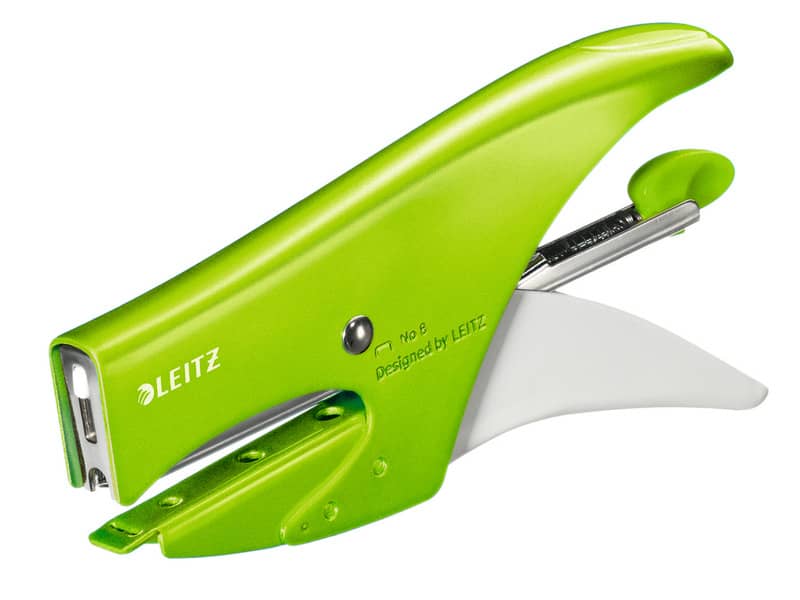 Cucitrice fino a 15 fogli Leitz 5547 WOW verde lime metallizzato 55472054