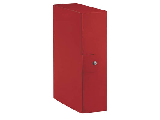 Cartella portaprogetti Esselte C90 DELSO ORDER dorso 10 cm presspan lucido rosso 25x35 cm - 390390160