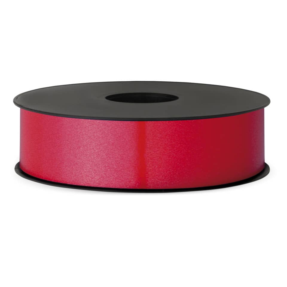 Nastro da regalo in rocchetto Brizzolari 30 mm x 100 mt rosso 6800/30 C.7