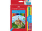 Matite colorate Faber-Castell Eco Il Castello Conf. 36 + 3 Bicolor + 1 Grafite - 110336