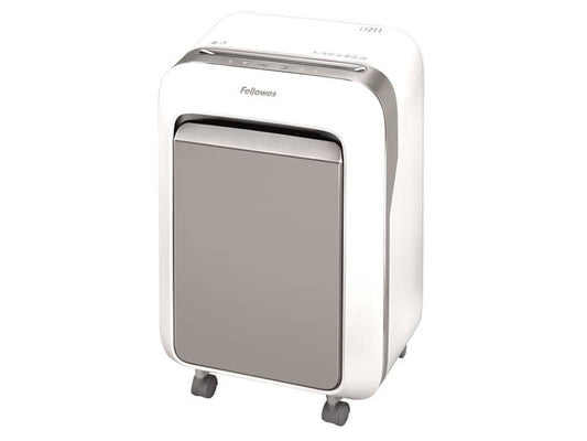 Distruggidocumenti uso moderato Fellowes LX211 - P-5 - 23 L - taglio a microframmenti 2x12 mm - bianco 5050301