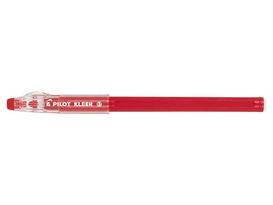 Penna a sfera cancellabile Pilot Kleer 0.7 mm rosso - 6562