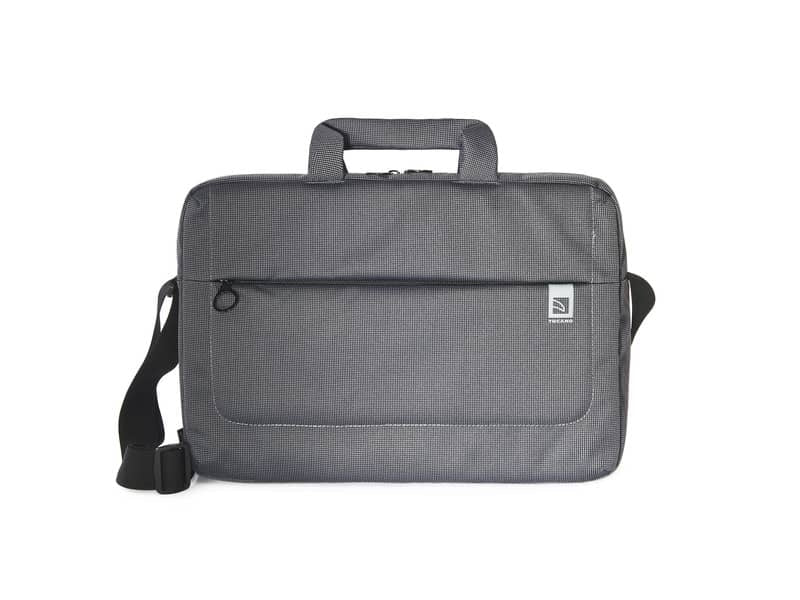 Borsa slim per laptop Tucano Loop in tessuto fino a 15,6'' nero - BSLOOP15-BK