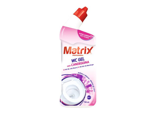 Detergente con candeggina Gel per WC Matrix 750 ml XM021