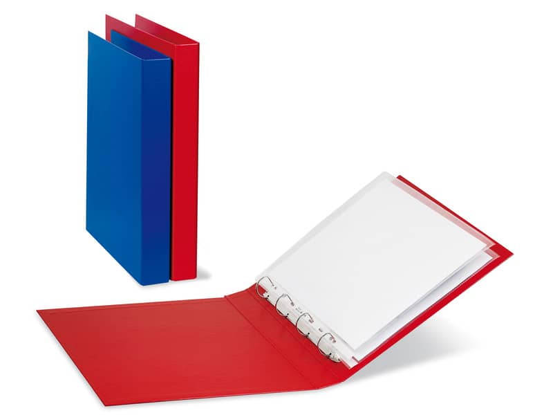 Raccoglitore Sei Rota Nettuno Stratopan® A4 - 4 anelli a D 30 mm blu - dorso 4 cm - 36826747