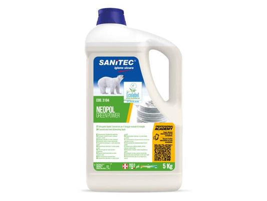 Detergente lavapiatti Green Power Sanitec 5 L 3104