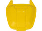 Coperchio per bidone portarifiuti Rubbermaid Mobile Bin 100 L giallo R002219