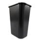 Contenitore in resina Wastebasket 38.8 L Rubbermaid nero FG295700BLA