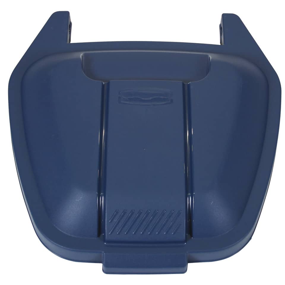 Coperchio per bidone portarifiuti Rubbermaid Mobile Bin 100 L blu R002223