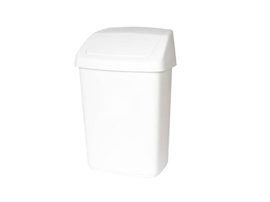 Contenitori con coperchio basculante 10 L Rubbermaid bianco R000869