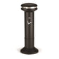 Posacenere a colonna Rubbermaid Infinity™ Ultra nero H 105 cm - Ø 40 cm FG9W3400BLA