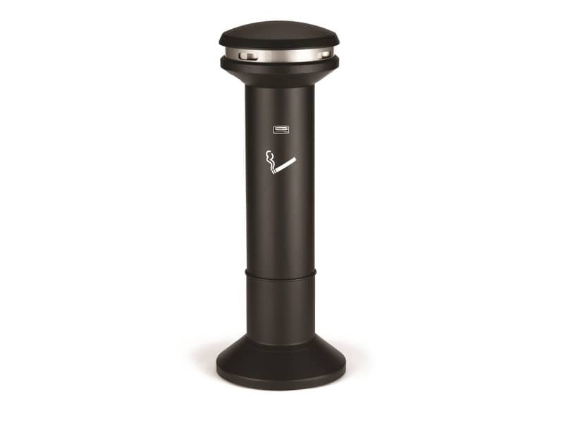 Posacenere a colonna Rubbermaid Infinity™ Ultra nero H 105 cm - Ø 40 cm FG9W3400BLA