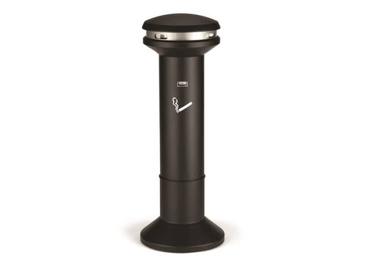 Posacenere a colonna Rubbermaid Infinity™ Ultra nero H 105 cm - Ø 40 cm FG9W3400BLA