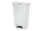 Contenitore in resina Rubbermaid Slim Jim® Step-On bianco 50 L 1883557