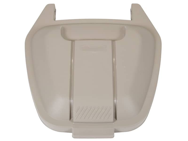 Coperchio per bidone portarifiuti Rubbermaid Mobile Bin 100 L beige R002220