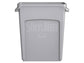 Contenitore rifiuti per differenziata Rubbermaid Slim Jim® con canali di ventilazione - 60 L Grey - 1971258