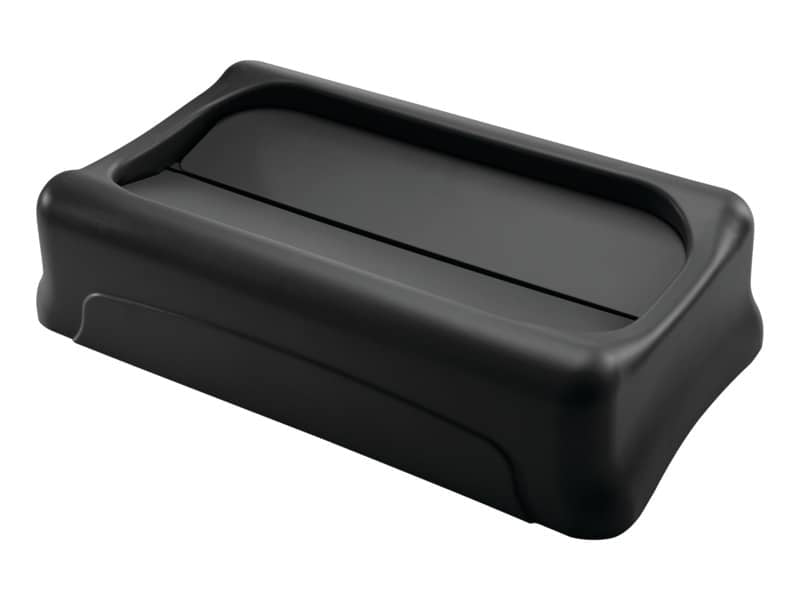 Coperchio basculante per Slim Jim Rubbermaid BLACK FG267360BLA