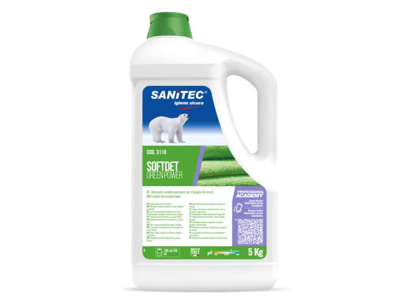 Ammorbidente concentrato Sanitec Green Power Softdet Eco - 5 L 3110