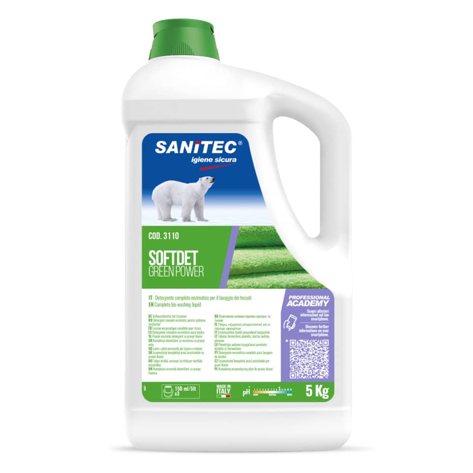 Ammorbidente concentrato Sanitec Green Power Softdet Eco - 5 L 3110